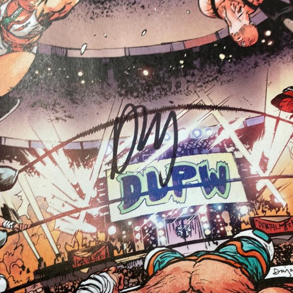 Do A Powerbomb #1 Challengers Exclusive Cover *SIGNED* Hot on Sale